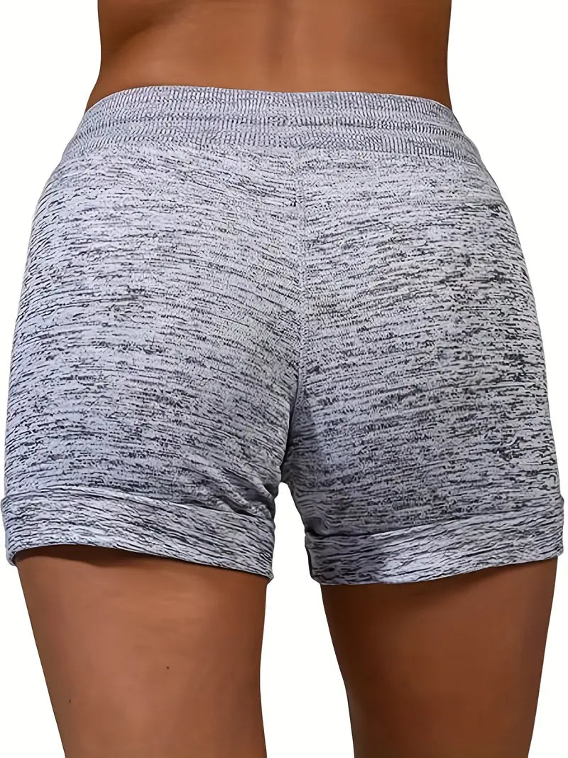 Women's Casual Summer Shorts with Drawstring Pockets