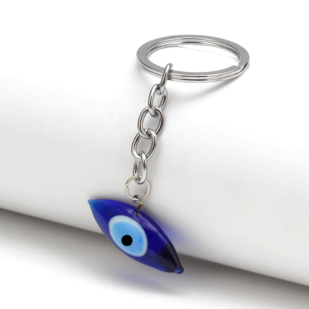 Owl Keychain with Blue Evil Eye Car Accessory | Accessory