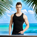 Men's Cotton Slim Fit Tank Top