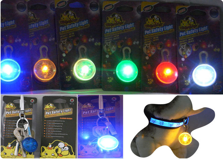 LED Glow Dog Tag Pendant for Pets
