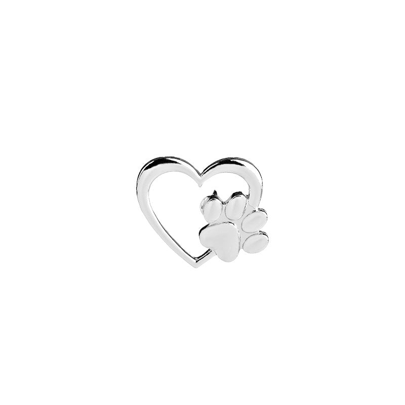 Fashion Korean Dog Paw Hollow Alloy Brooch Accessories