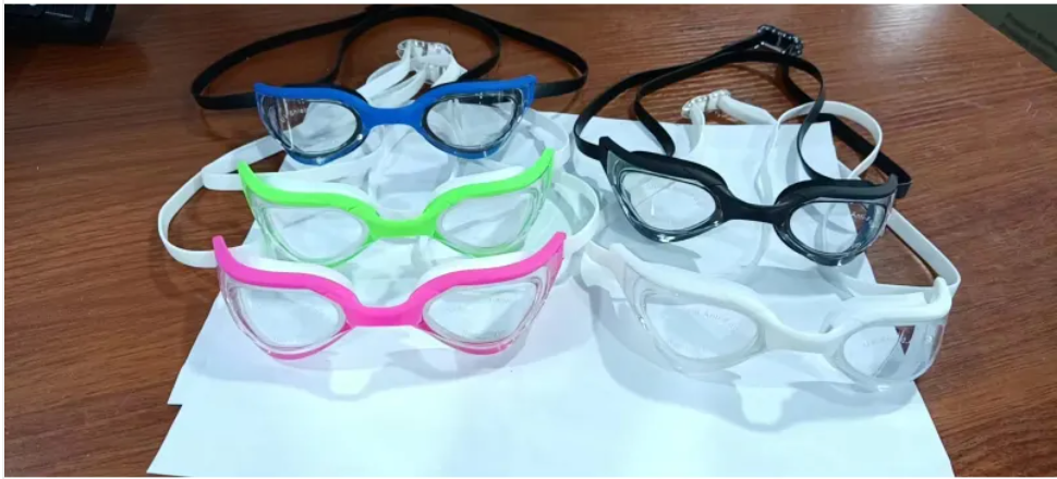 HD Racing Mirrored Anti-Fog Swim Goggles