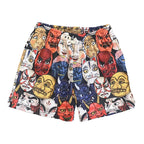 DIOTSR Mens Graphic Shorts Athletic Running Shorts Casual Streetwear Cool Designer Shorts Summer