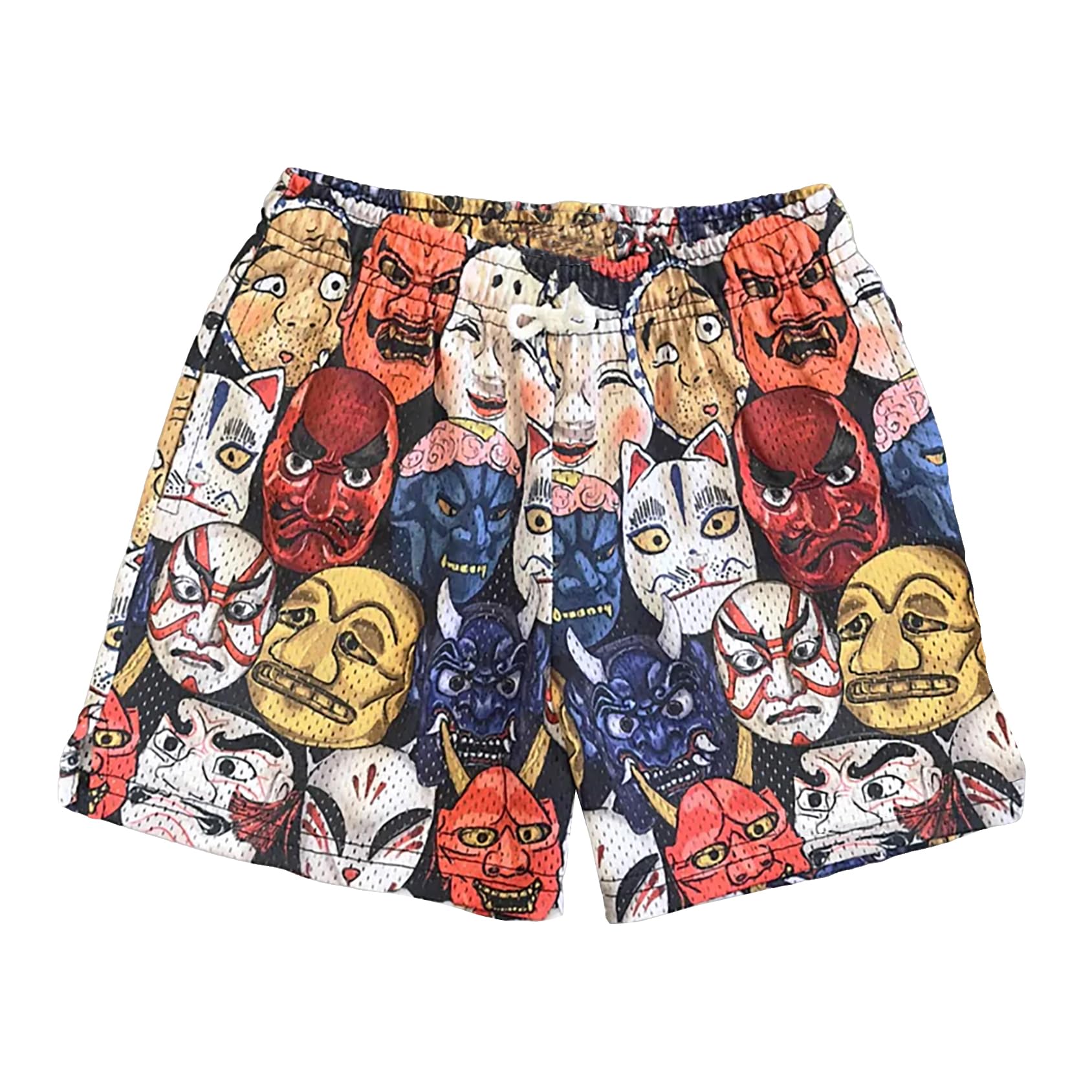 DIOTSR Mens Graphic Shorts Athletic Running Shorts Casual Streetwear Cool Designer Shorts Summer
