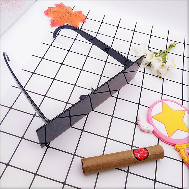 Rectangle Mosaic Sunglasses and Straight Frame Shades