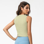 2020 Summer Autumn Women's Yoga Tank Top with Drawstring