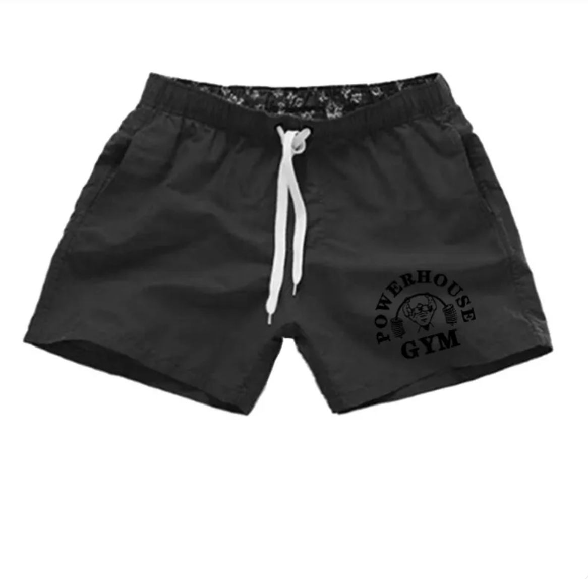 Men's Quick-Dry Drawstring Beach Shorts