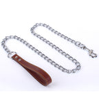 Dog Traction Rope Strap with Anti-Bite Chain