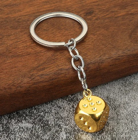 Dice Mahjong Keychain | Accessory