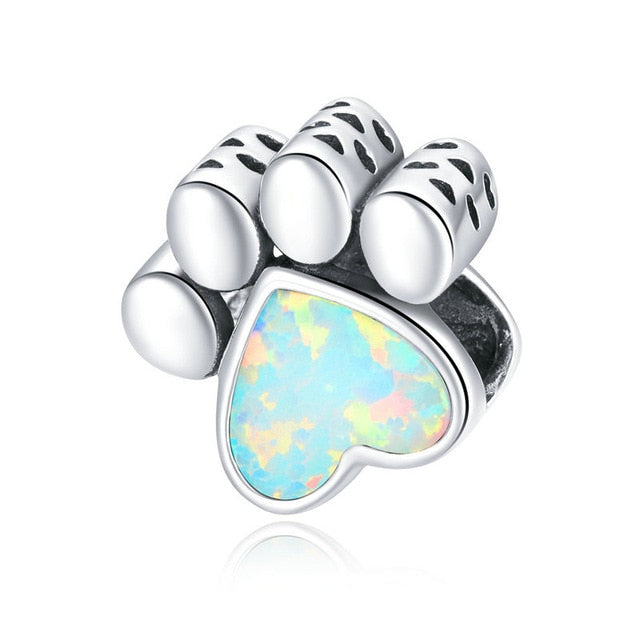 Silver Cute Cat and Dog Charm Collection