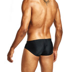 Color Block Triangle Swim Trunks - Quick Dry Swimwear