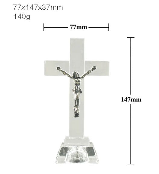 Crystal Cross Ornaments | Christian Home Decor