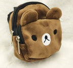 Adjustable Cartoon Pet Backpack Leash and Snack Carrier