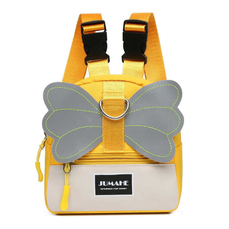 Pet Self-Knapsack Dog Backpack with Towing Rope
