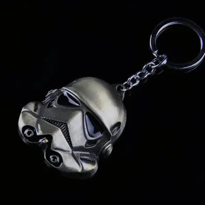 Star Wars Black and White Metal Keychain Accessory | Accessory