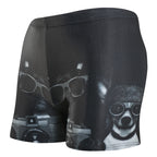 Men's Quick-Dry Loose Fit Printed Swim Trunks