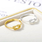 Zircon Cross Wrap Rings for Women in Stainless Steel