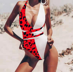 Animal Print One-Piece Swimsuit