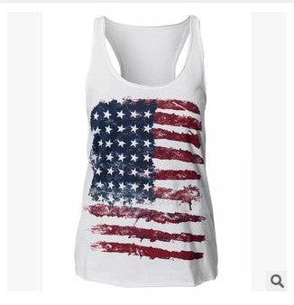 Vintage American Flag Tank Top
