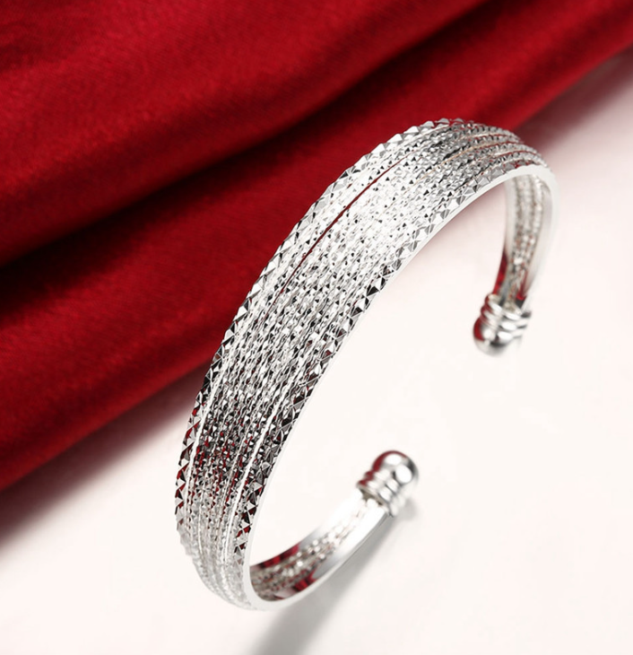 Silver Plated Cross Bracelet from Trend Jewelry