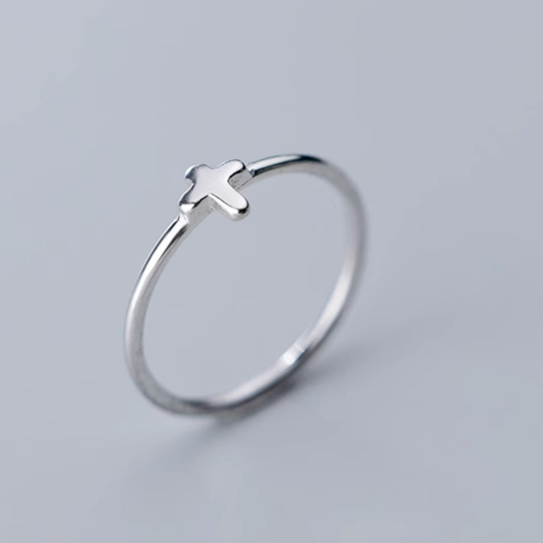 Elegant Cross Ring for Simple and Stylish Fashion