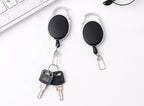 Retractable Keychain with Creative Steel Wire Rope | Accessory