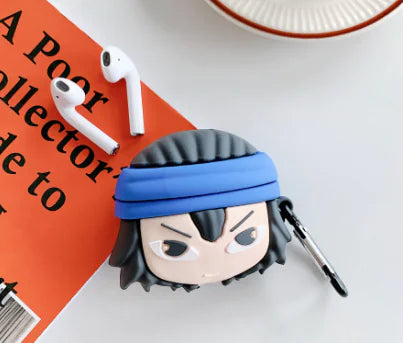 Uchiha Sasuke Silicone Case for AirPods (1st & 2nd Gen) | Accessory
