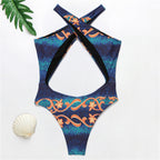 2020 New Sexy Cross One-Piece Bikini for Women