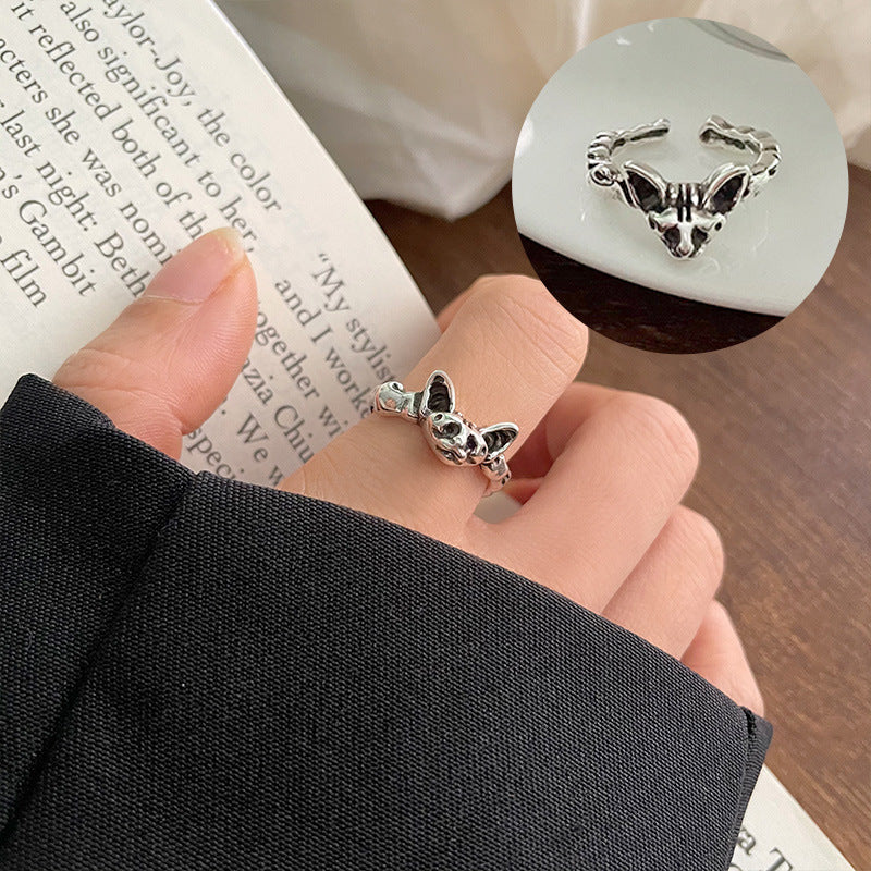 Cat Head Ring for Women
