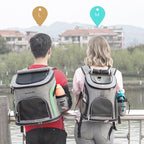 Portable Oxford Cloth Pet Backpack for Cats and Dogs