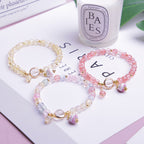 Trendy Summer Cat's Eye Crystal Bracelet for Girls