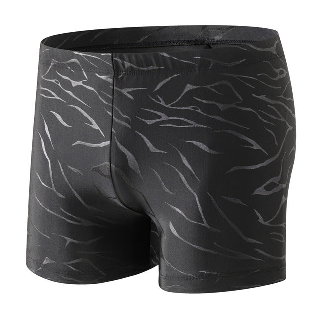 Men's Sharkskin Quick-Dry Swim Trunks