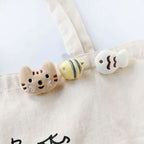 Cute Cat Bee Accessories Custom Brooch - Japanese Style