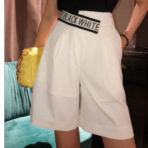 2020 Women's Loose-Fit 5-Point Suit Shorts