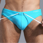Men's Cutout Low-Rise Swim Briefs