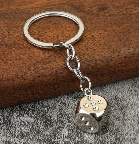 Dice Mahjong Keychain | Accessory