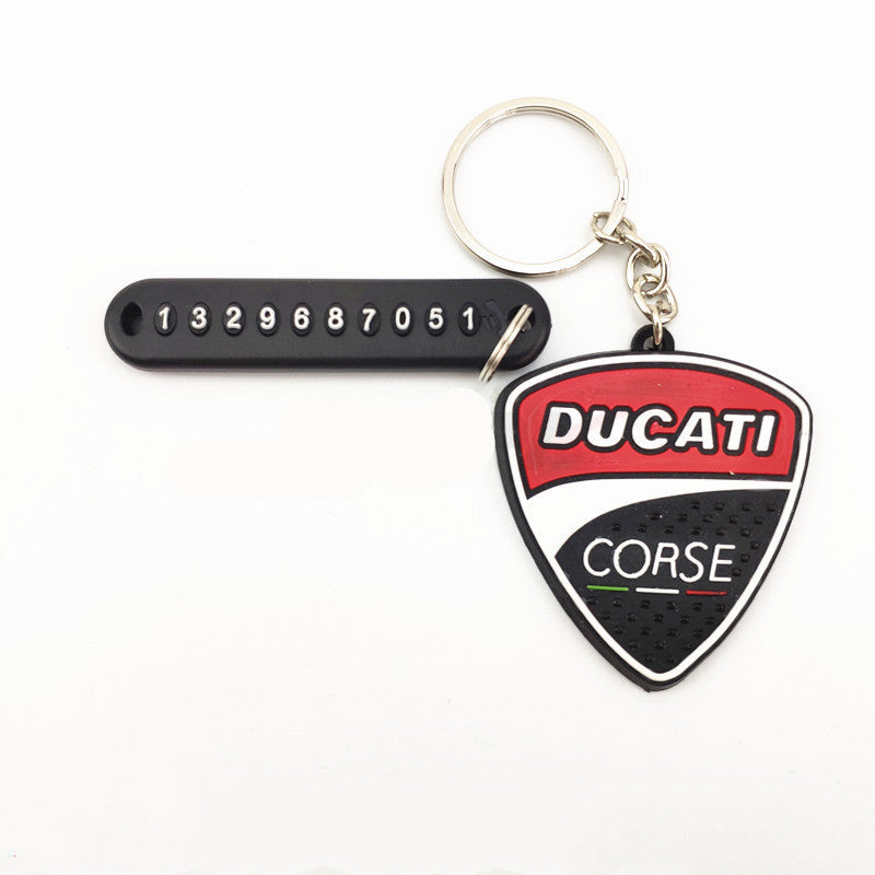 Sport Motorcycle Keychain for Riders | Metal Accessory