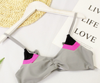 2018 Sexy Color Block Bikini Swimsuit for Women
