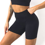 High-Waist Seamless Yoga Pants for Women Fitness Shorts