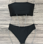 New Sexy Strapless High-Waisted Bikini Swimwear