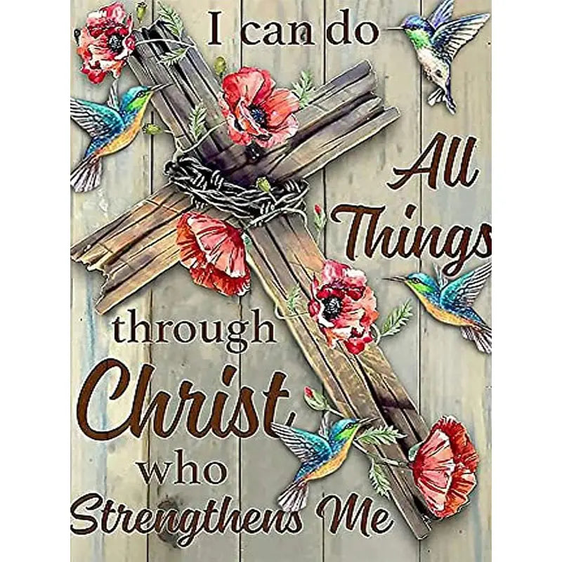 Christ Diamond Painting Kit for Adults, 12x20in DIY Art | Home Decor