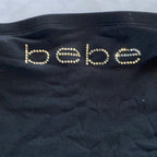 Rhinestone Bebe Tube Top - Vintage Y2K Girls Tank