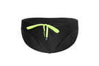 Men's Lace-Up Drawstring Swim Briefs