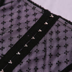 Sexy Women's Lace Point Bandage Crop Top