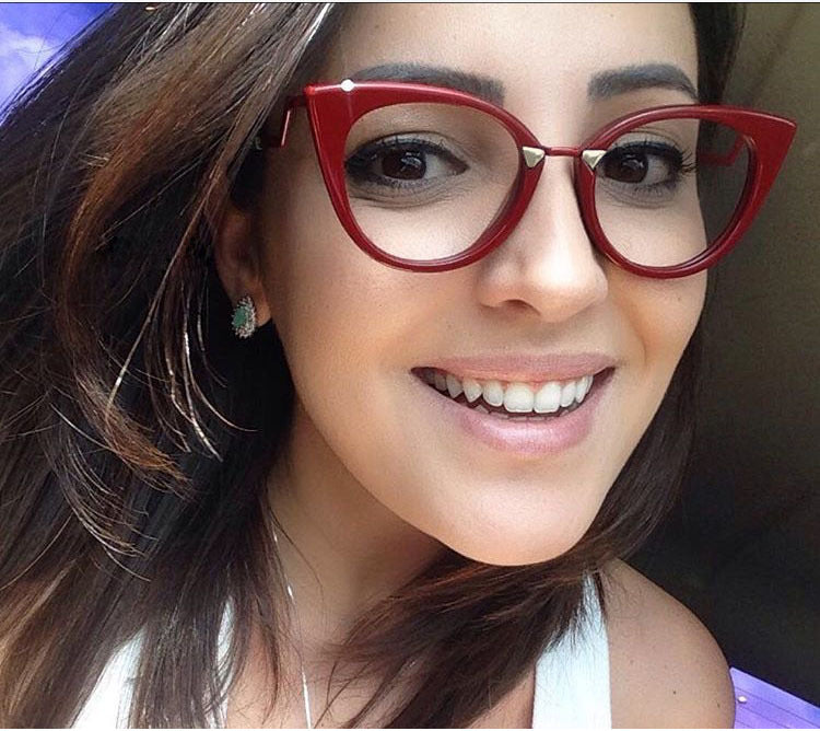 Cat-Eye Optical Eyeglass Frames