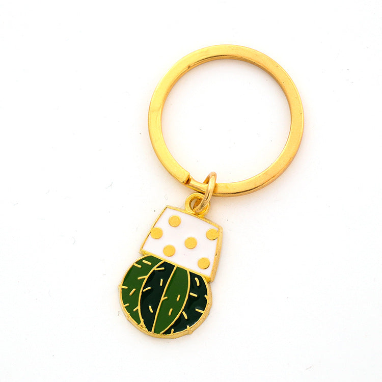 Cactus Plant Keychain and Keyring Accessory | Accessory