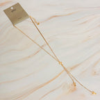 Glam Cross Y-drop Necklace