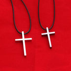 Emmanuel Couple Pendant - Stylish Cross Necklace