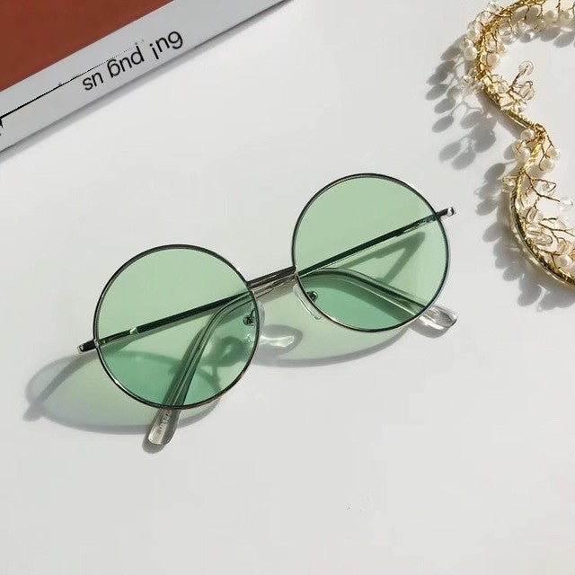Kids Round Metal Sunglasses