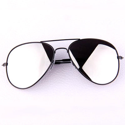 Mirrored Aviator Sunglasses